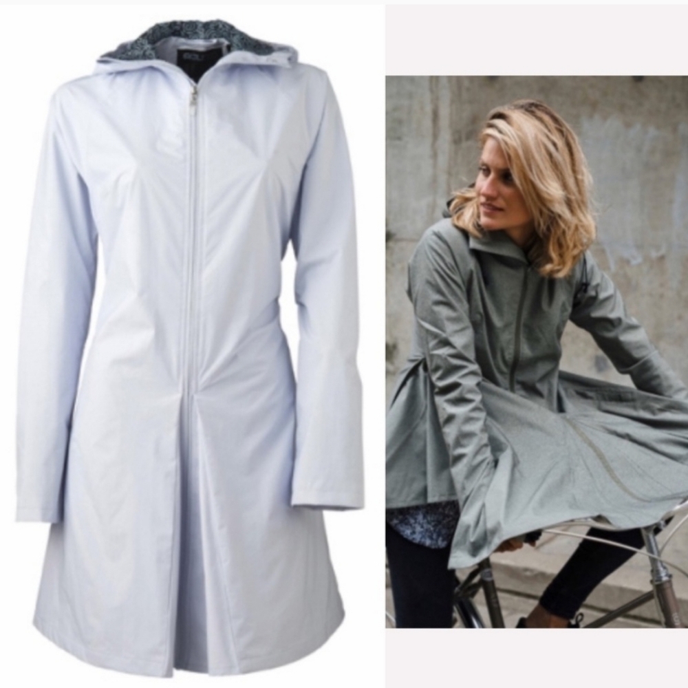 Agu bicycle rain jacket seq urban M blue